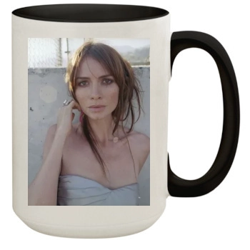 Saffron Burrows 15oz Colored Inner & Handle Mug