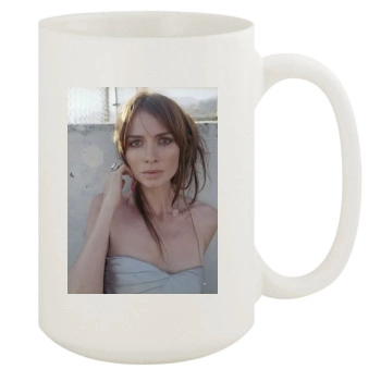 Saffron Burrows 15oz White Mug