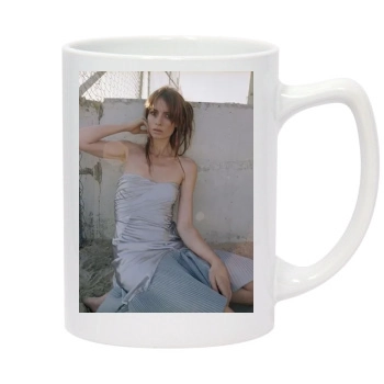 Saffron Burrows 14oz White Statesman Mug