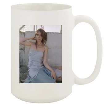 Saffron Burrows 15oz White Mug