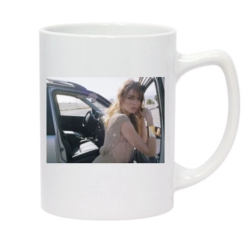 Saffron Burrows 14oz White Statesman Mug