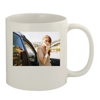 Saffron Burrows 11oz White Mug