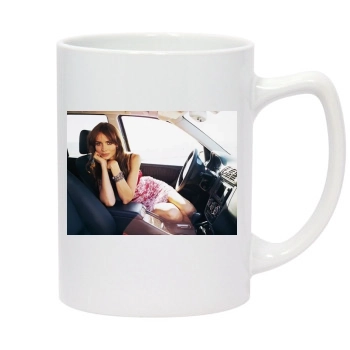 Saffron Burrows 14oz White Statesman Mug