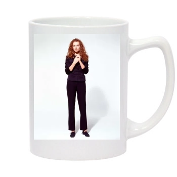 Saffron Burrows 14oz White Statesman Mug