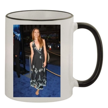 Saffron Burrows 11oz Colored Rim & Handle Mug