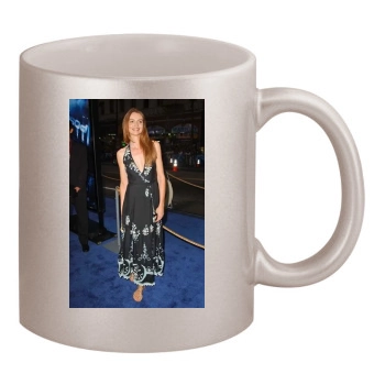 Saffron Burrows 11oz Metallic Silver Mug