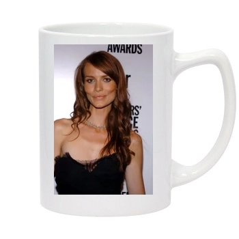 Saffron Burrows 14oz White Statesman Mug