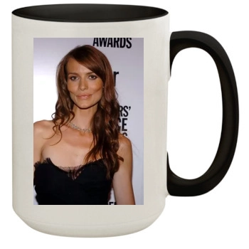 Saffron Burrows 15oz Colored Inner & Handle Mug