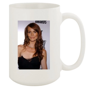 Saffron Burrows 15oz White Mug