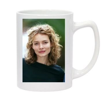 Saffron Burrows 14oz White Statesman Mug