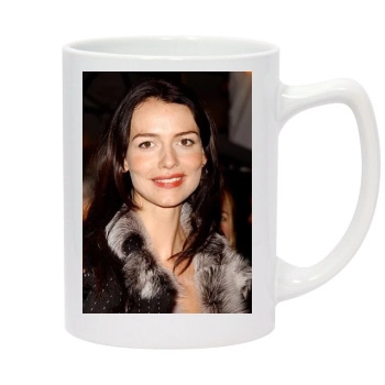 Saffron Burrows 14oz White Statesman Mug