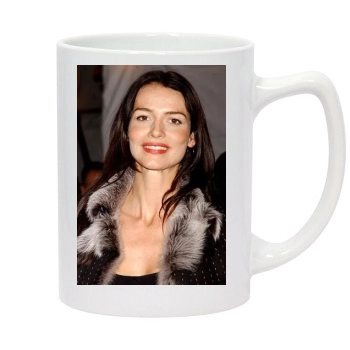 Saffron Burrows 14oz White Statesman Mug