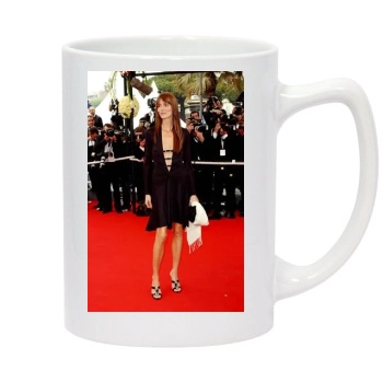 Saffron Burrows 14oz White Statesman Mug