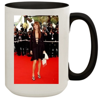 Saffron Burrows 15oz Colored Inner & Handle Mug