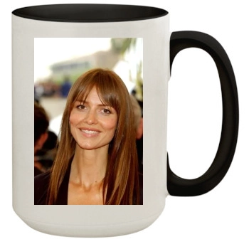 Saffron Burrows 15oz Colored Inner & Handle Mug