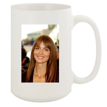 Saffron Burrows 15oz White Mug