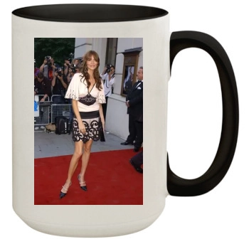 Saffron Burrows 15oz Colored Inner & Handle Mug