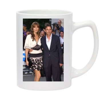 Saffron Burrows 14oz White Statesman Mug