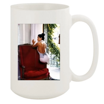 Salma Hayek 15oz White Mug