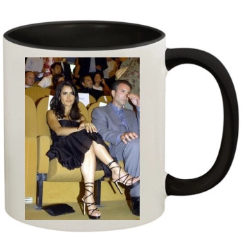 Salma Hayek 11oz Colored Inner & Handle Mug