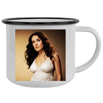 Salma Hayek Camping Mug