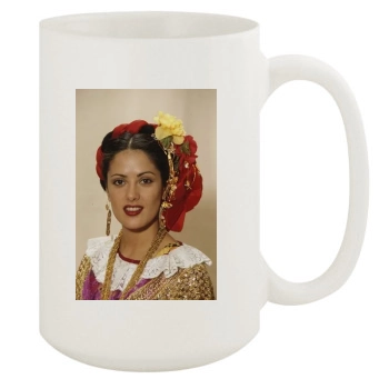 Salma Hayek 15oz White Mug