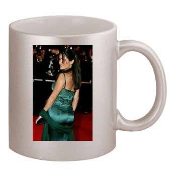 Salma Hayek 11oz Metallic Silver Mug