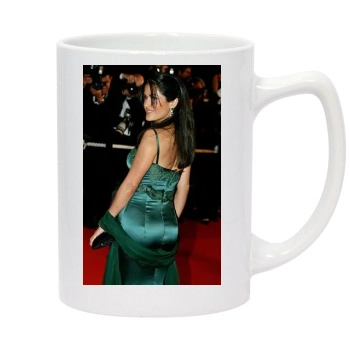 Salma Hayek 14oz White Statesman Mug