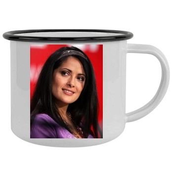 Salma Hayek Camping Mug