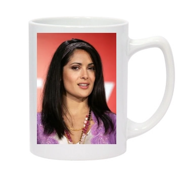 Salma Hayek 14oz White Statesman Mug