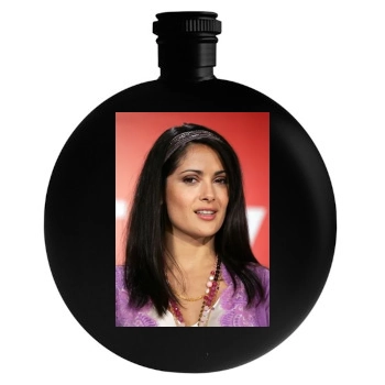 Salma Hayek Round Flask