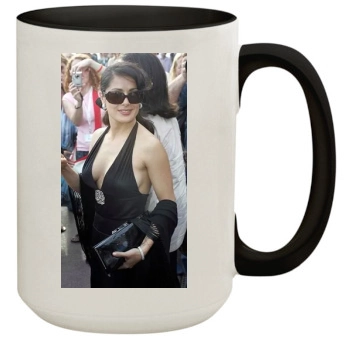 Salma Hayek 15oz Colored Inner & Handle Mug