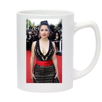 Salma Hayek 14oz White Statesman Mug