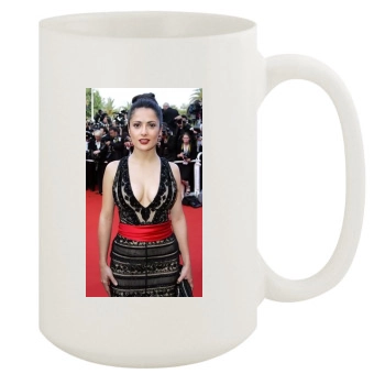 Salma Hayek 15oz White Mug