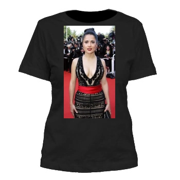 Salma Hayek Women's Cut T-Shirt