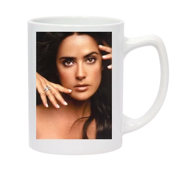 Salma Hayek 14oz White Statesman Mug