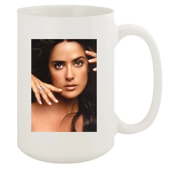 Salma Hayek 15oz White Mug