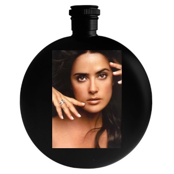 Salma Hayek Round Flask