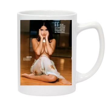 Salma Hayek 14oz White Statesman Mug