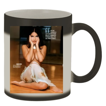 Salma Hayek Color Changing Mug