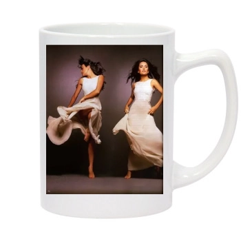 Salma Hayek 14oz White Statesman Mug