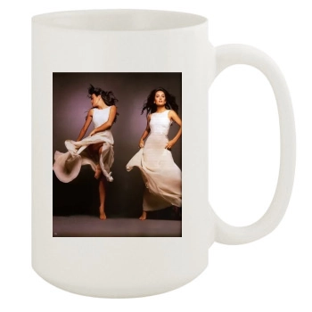 Salma Hayek 15oz White Mug