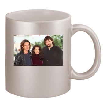 Salma Hayek 11oz Metallic Silver Mug