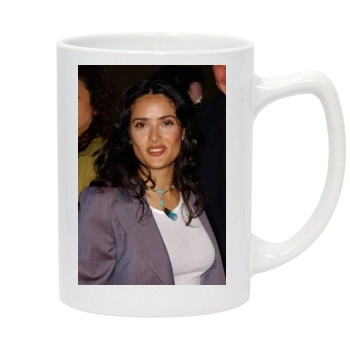 Salma Hayek 14oz White Statesman Mug