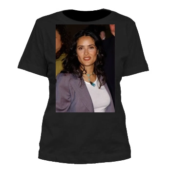 Salma Hayek Women's Cut T-Shirt