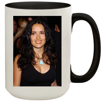 Salma Hayek 15oz Colored Inner & Handle Mug