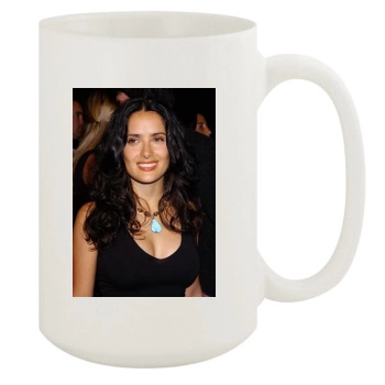 Salma Hayek 15oz White Mug