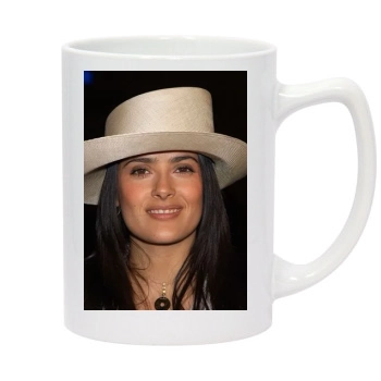 Salma Hayek 14oz White Statesman Mug