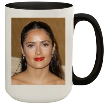 Salma Hayek 15oz Colored Inner & Handle Mug