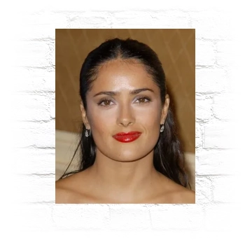 Salma Hayek Metal Wall Art